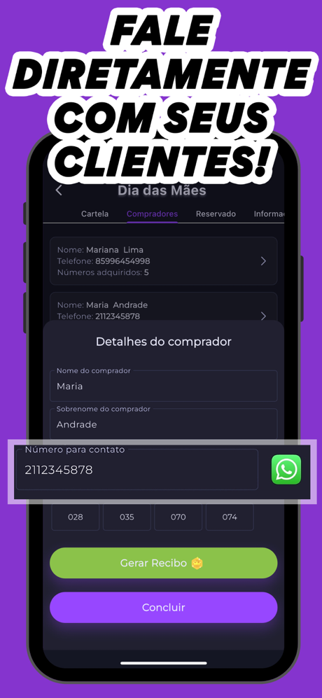 Rifa Fácil: Sorteio Digital screenshot 7