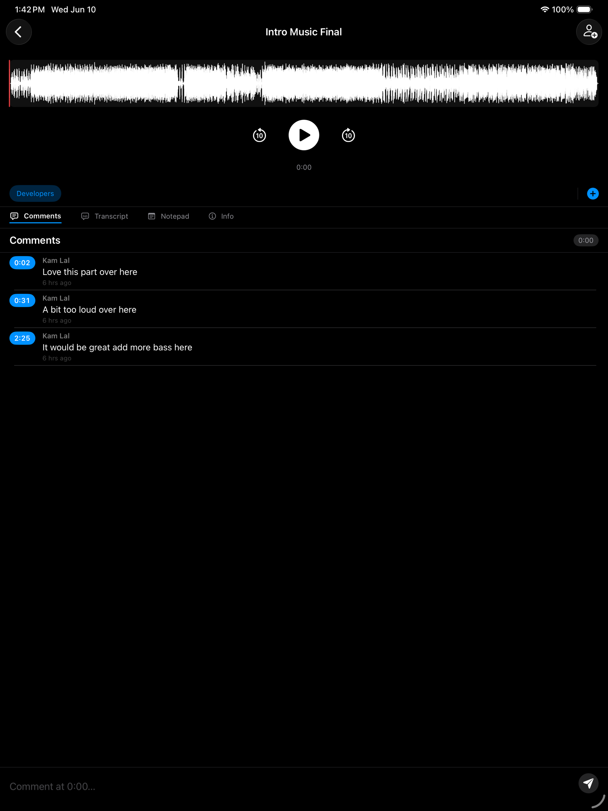 Notetracks