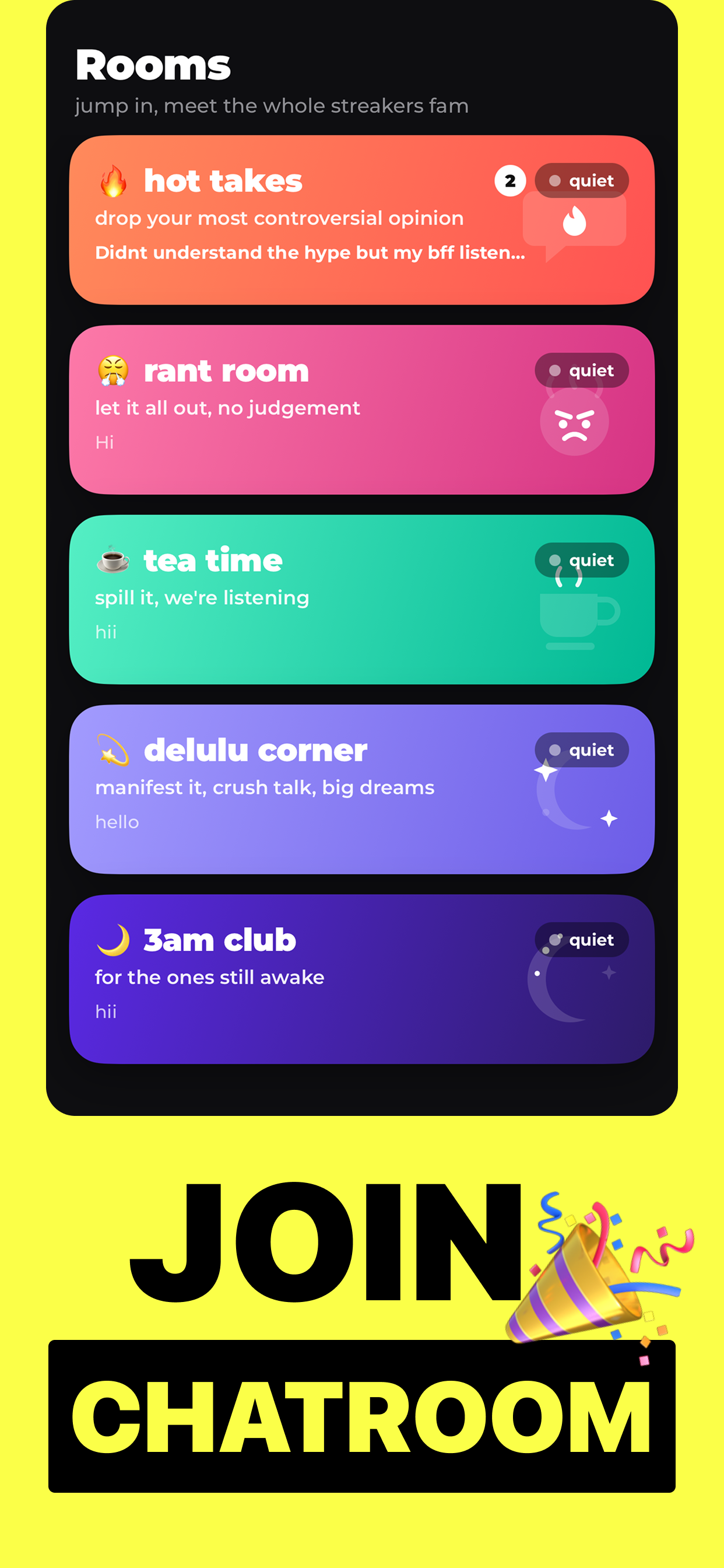 Random Chat & AddChat - STRK screenshot 7