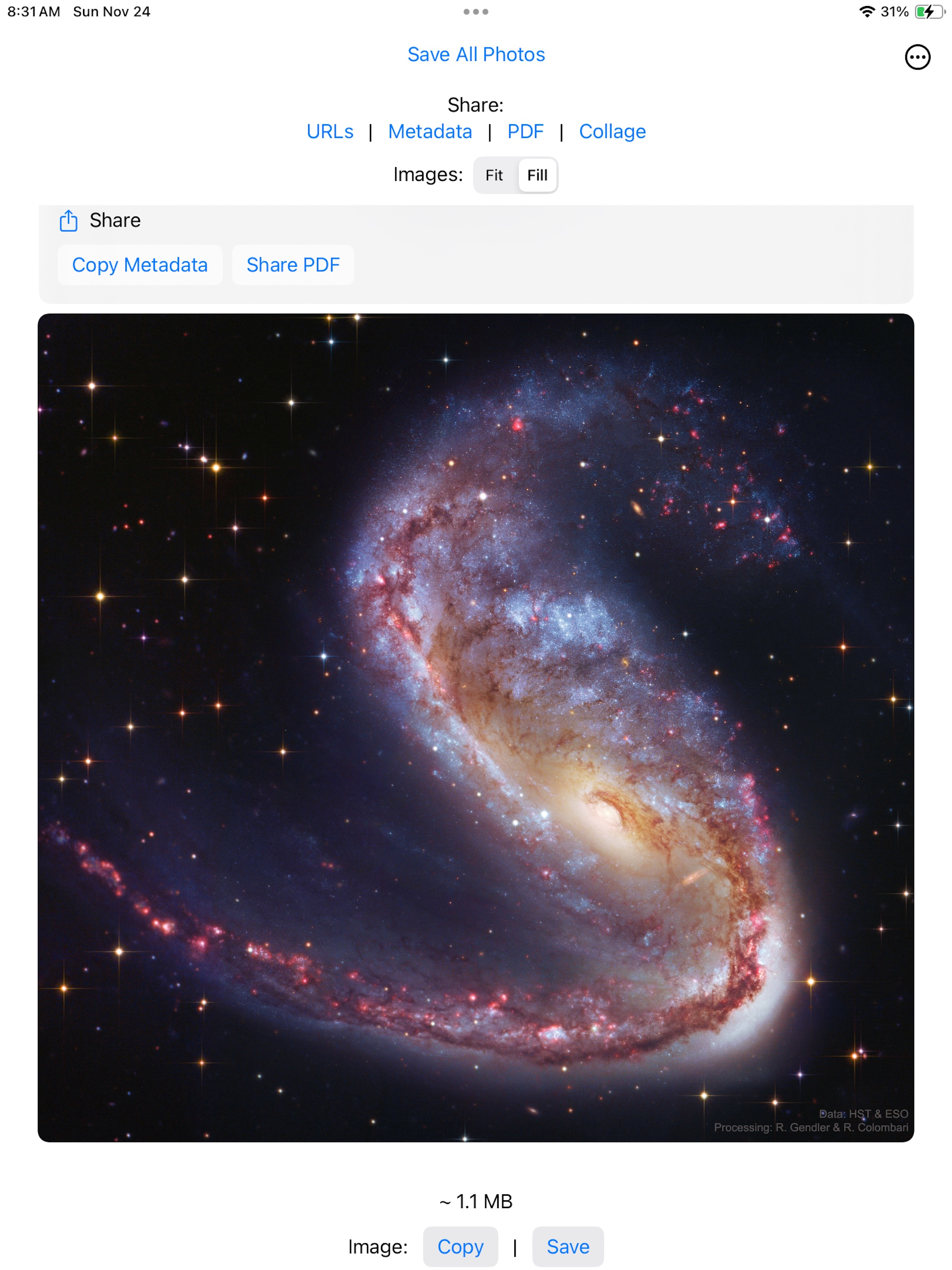 Space Photos screenshot 5