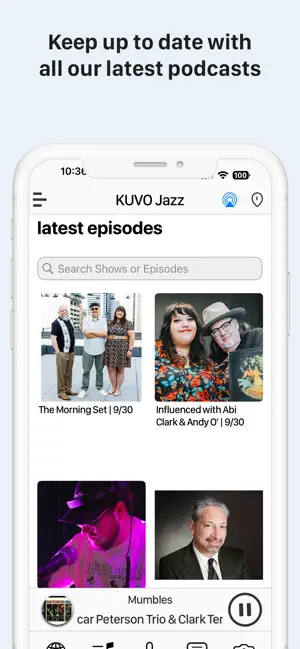KUVO Jazz screenshot 4