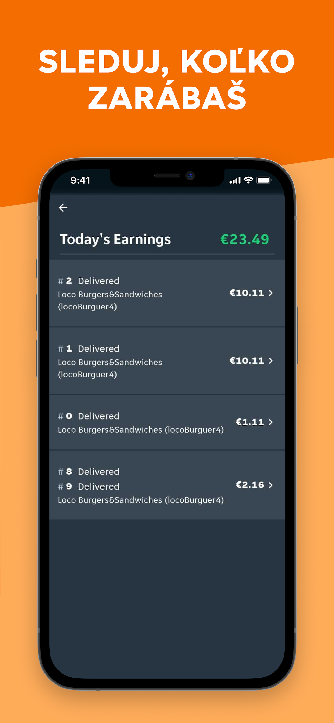 Bistro – Courier screenshot 4