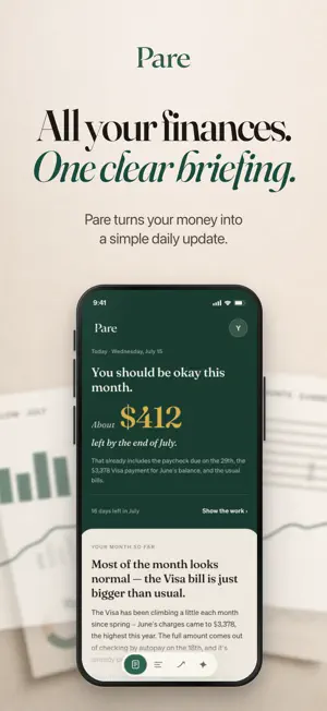 Pare: Money in Plain English screenshot 1