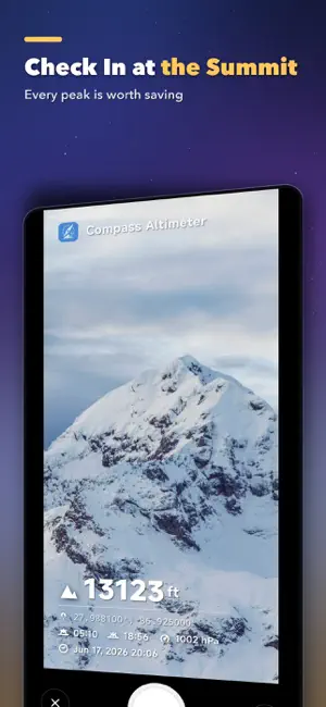 Compass Altimeter: Sun & Moon screenshot 4