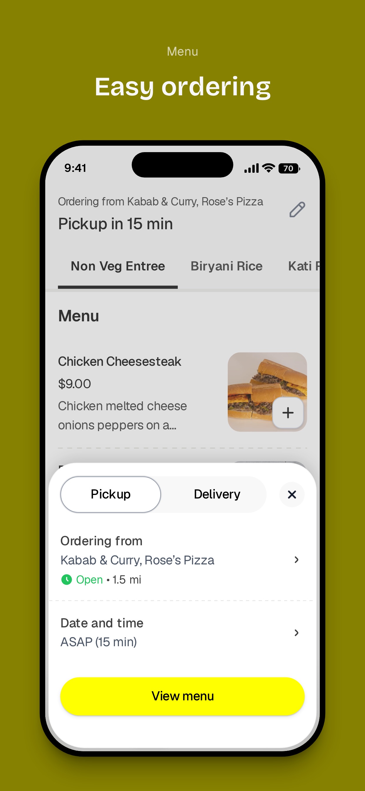 Screenshot 3 of Kabab & Curry, Rose's Pizza