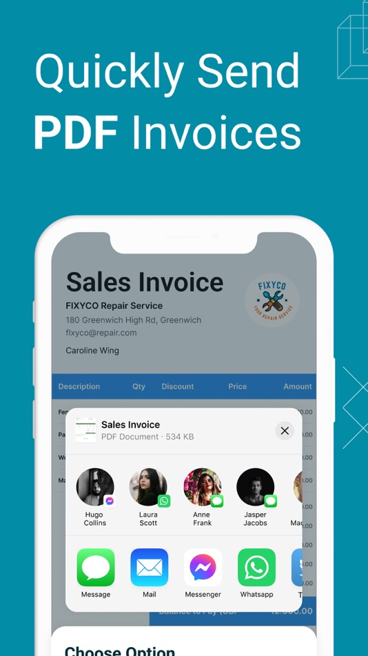 #2. Easy Invoice Maker & Generator (iOS) 由: Marla International Limited