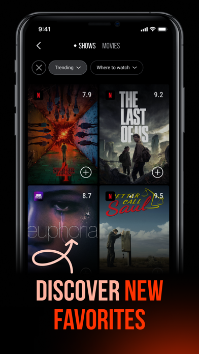 TeeVee ® Track Shows & Movies Screenshot