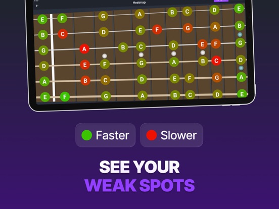 Fretboard Trainer - FretGenius iPad screenshot 3 - Music app