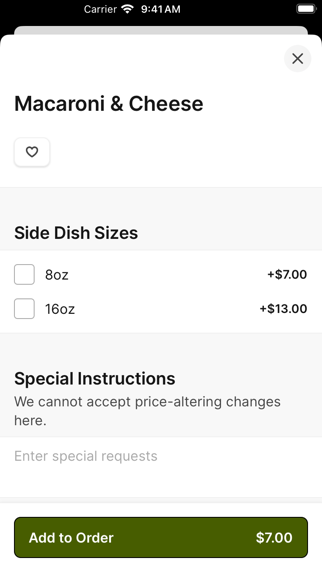 Noonie's Place iPhone screenshot 3 - Food & Drink app