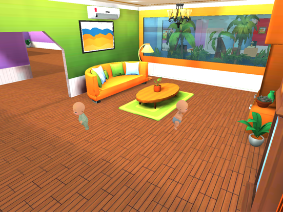 Naughty Baby Hide and Seek iPad screenshot 5 - Games app