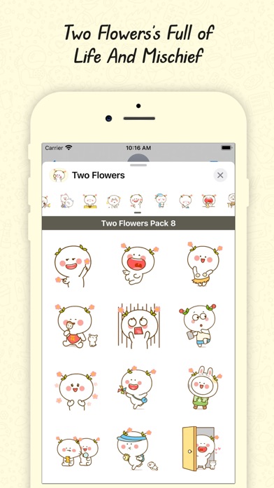 Two Flowers Charms! Screenshot