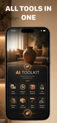 Flair AI: Home Planner iPhone screenshot