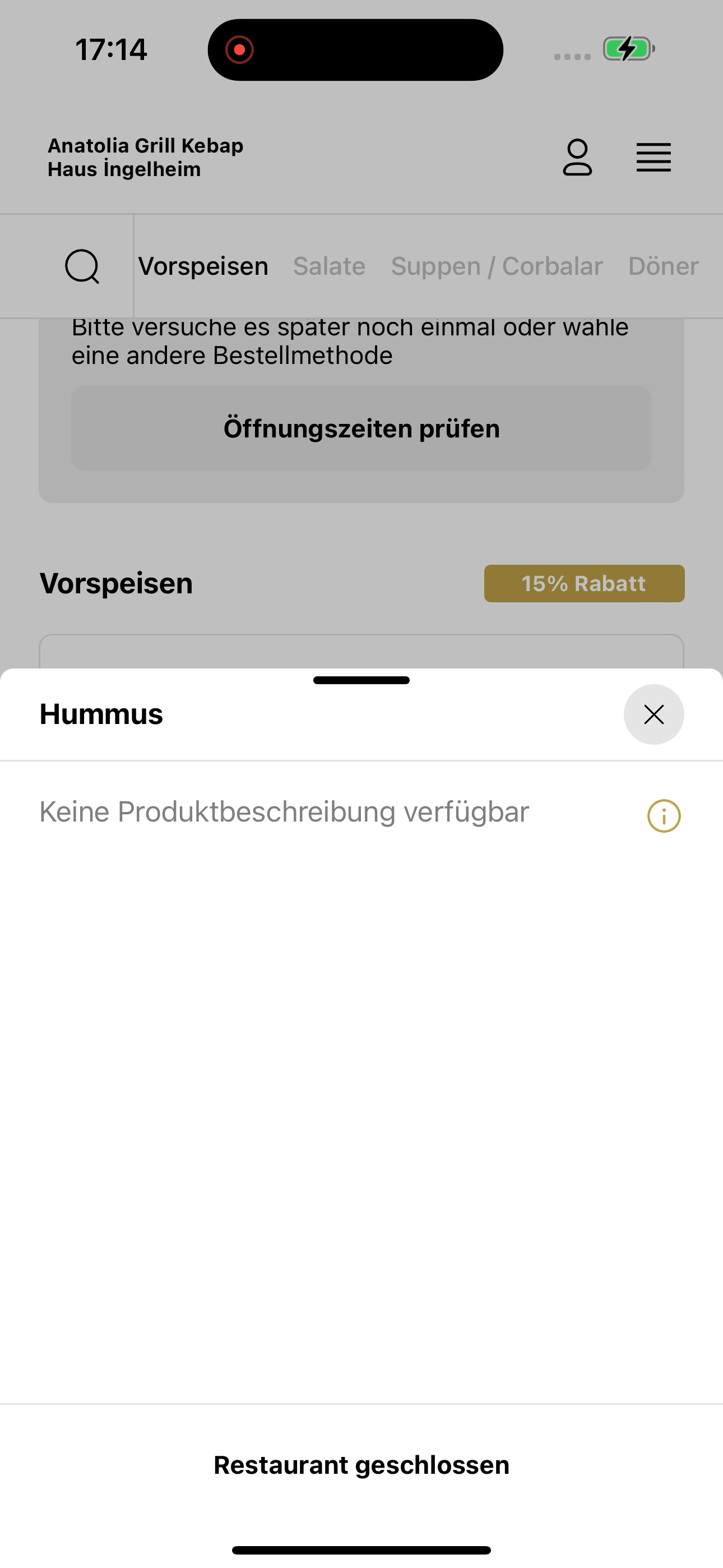 Anatolia Grill Kebap Haus screenshot 8
