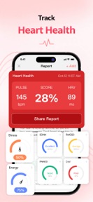HeartFit - BP Health Tracker screenshot