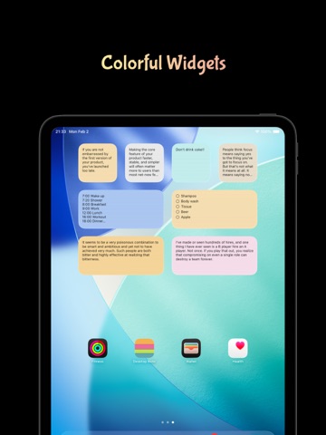 Desktop Note - Notes & Photos iPad screenshot