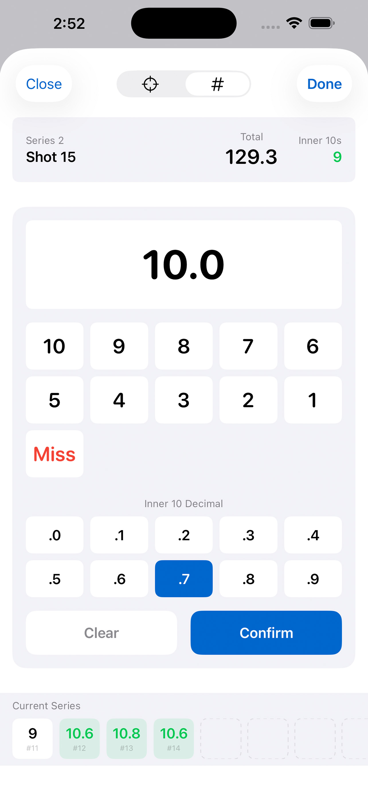 Airgun Mom - Match Scorer screenshot 1