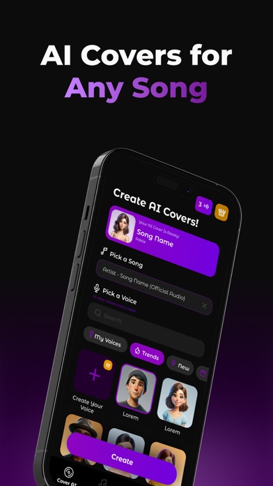 Sing AI: Cover Songs & Music Screenshot