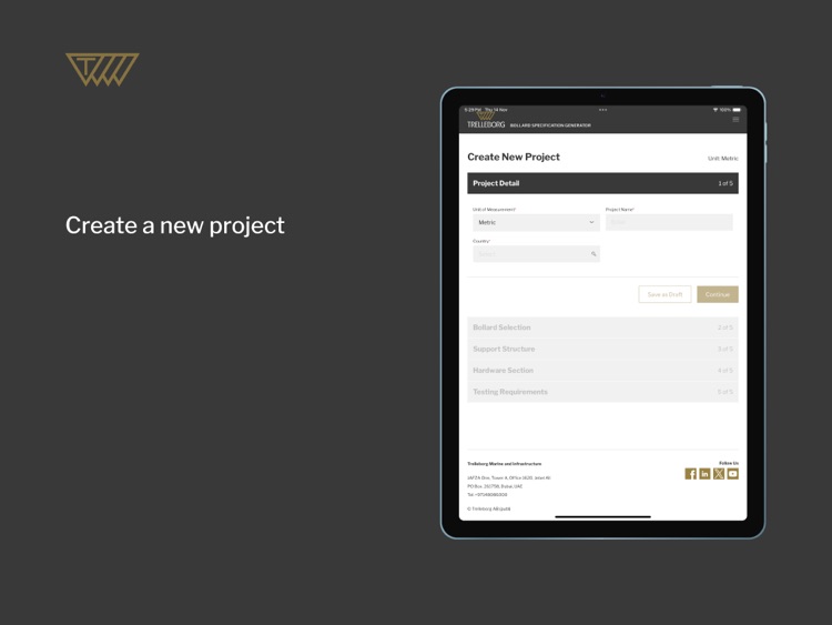Bollard Spec Generator