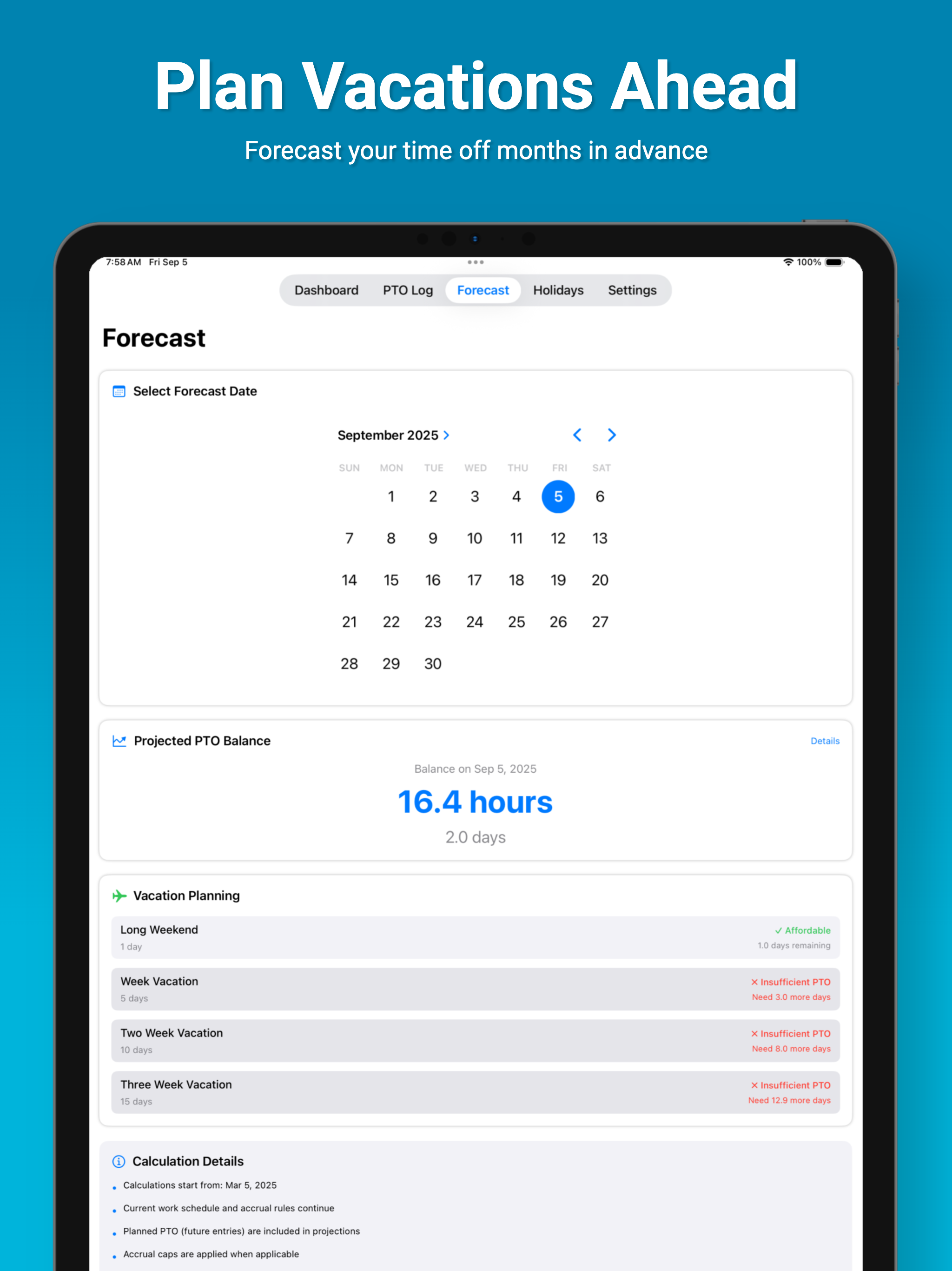 TimeOffHub screenshot 7