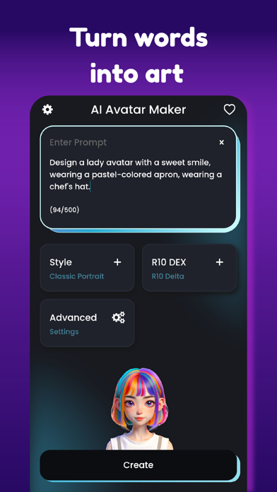 App screenshot