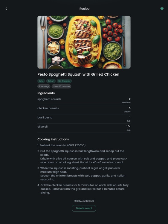 AI Recipe Creator -Snap & Cook screenshot-3