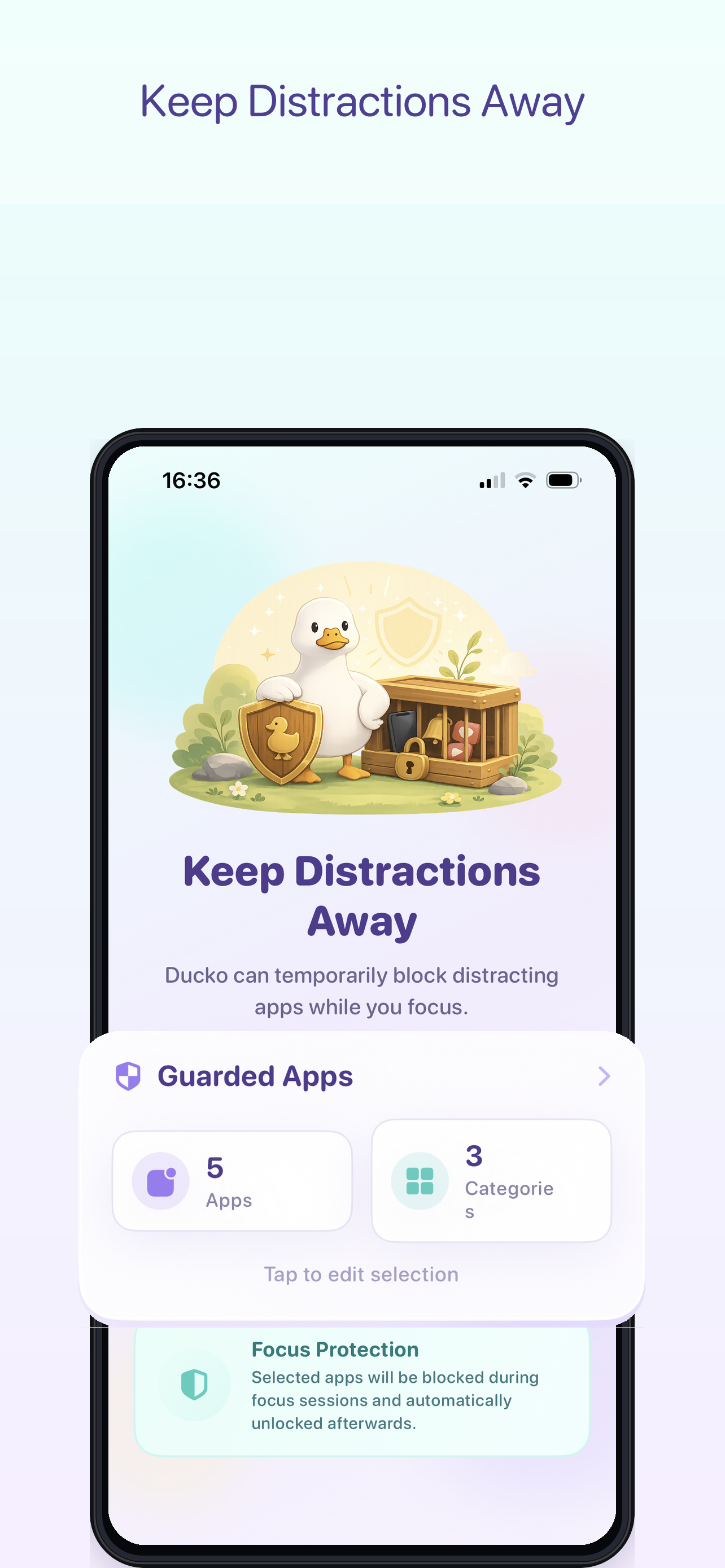 Pomoducko: Pomodoro Timer screenshot 4