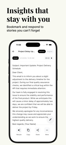 AI Voice Notes & Transcriber Screenshot 3 of 8