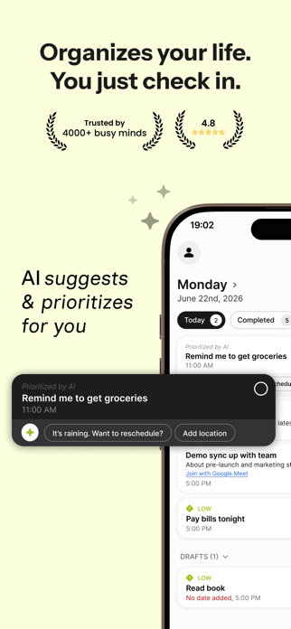 To-Do List & Planner: GoMindAI Screenshot 1 of 8