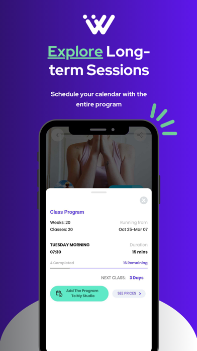 Personal Coach - Live Training Screenshot