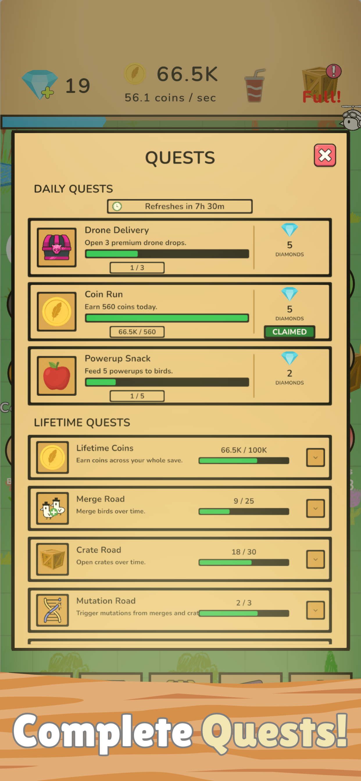 Bird Merge: The Nest Game screenshot 4