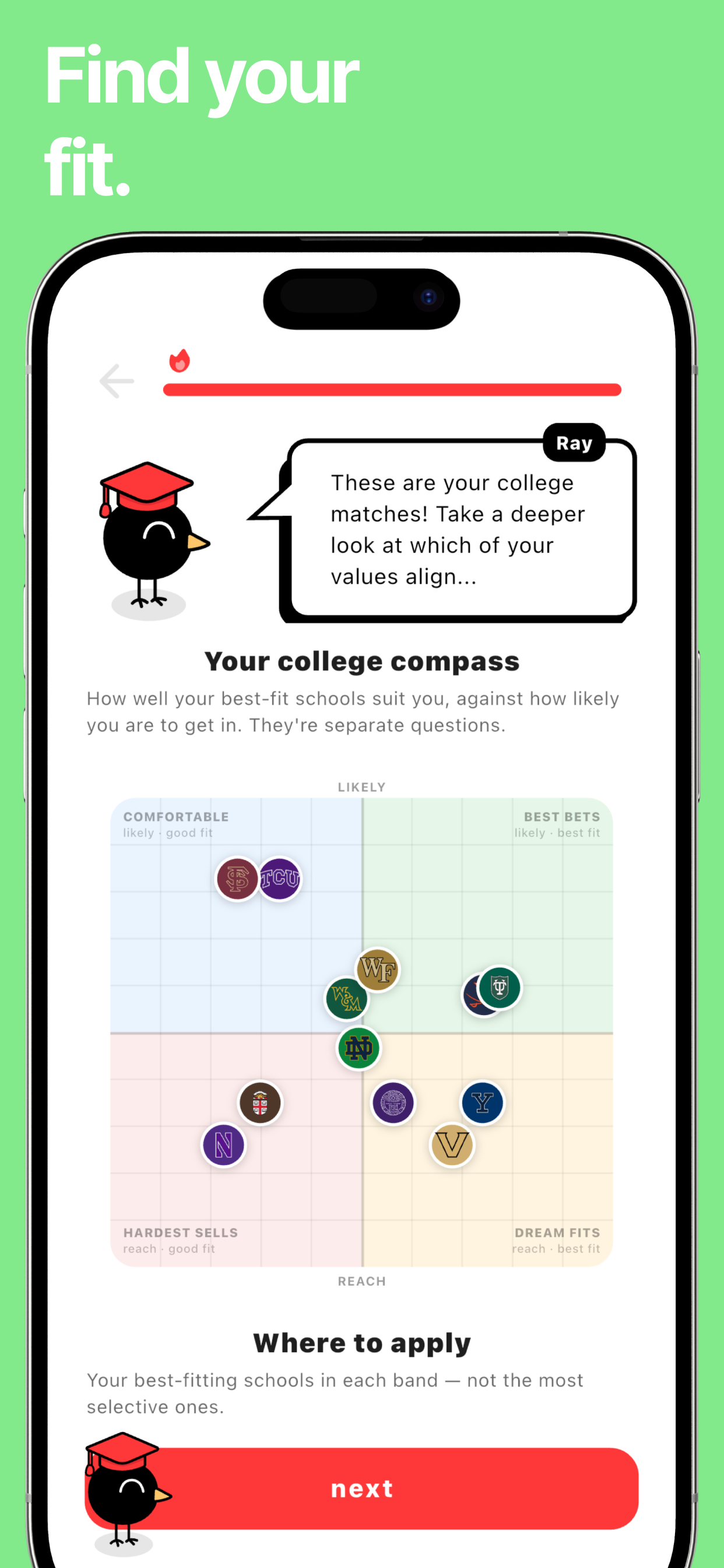 AdmitRaven: College Apps screenshot 6