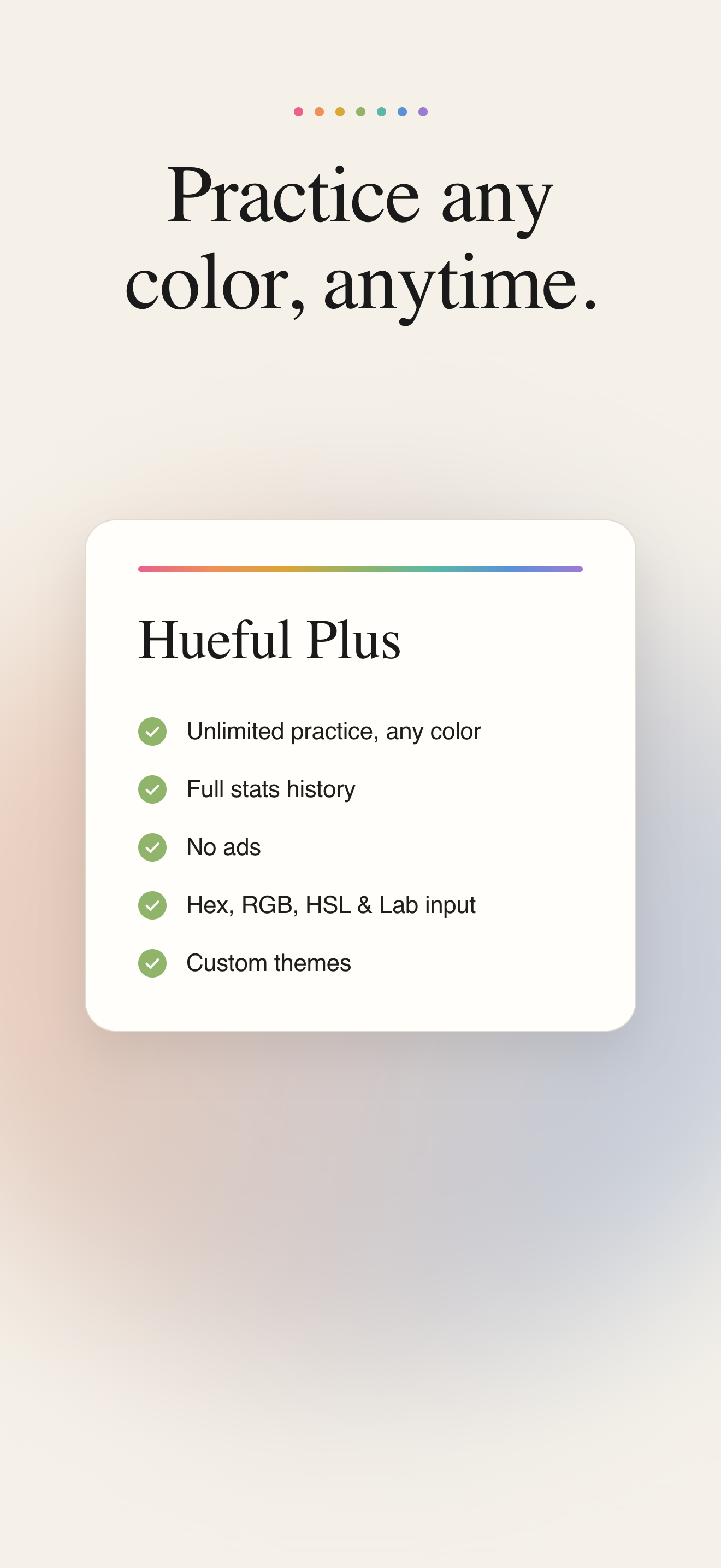Hueful: Daily Color Puzzle