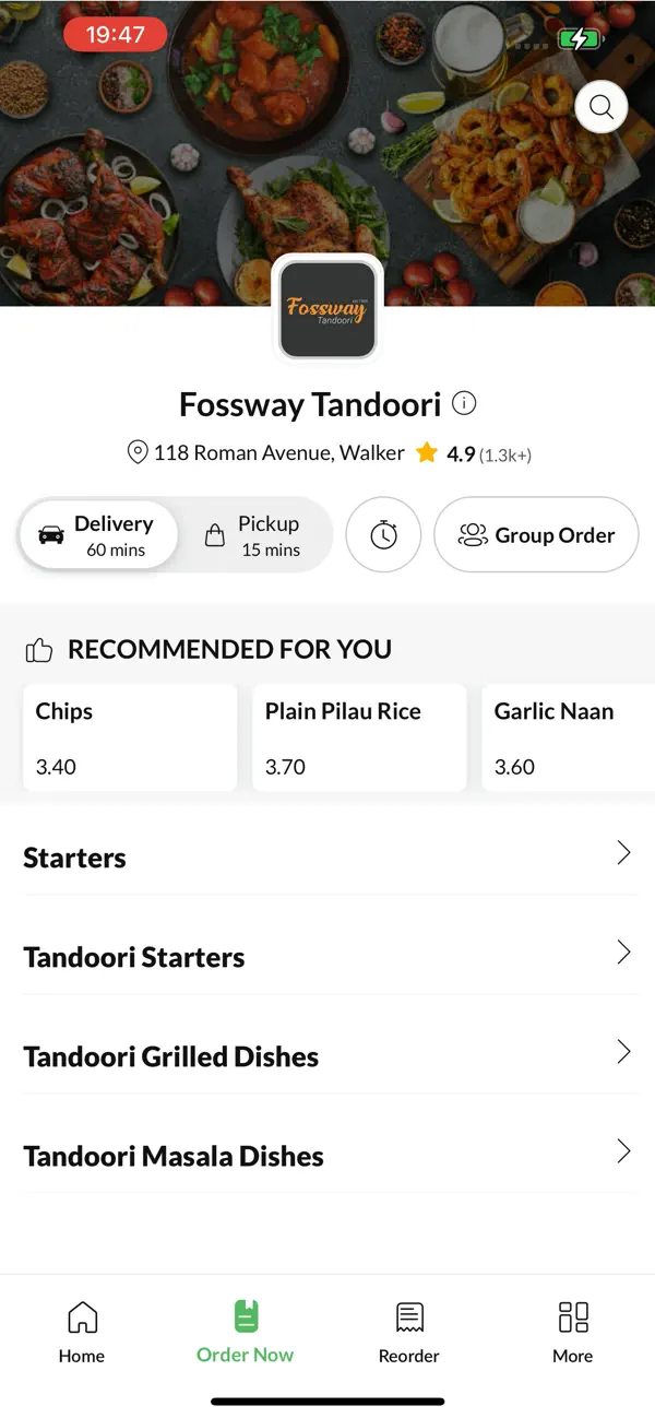 Screenshot #2 pour Fossway Tandoori