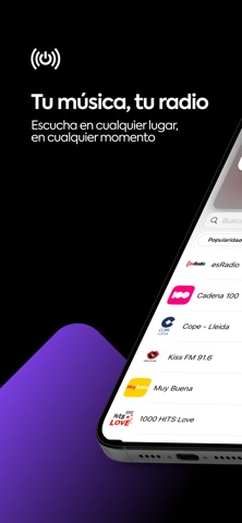 Radio ES: España FM Online app screenshot