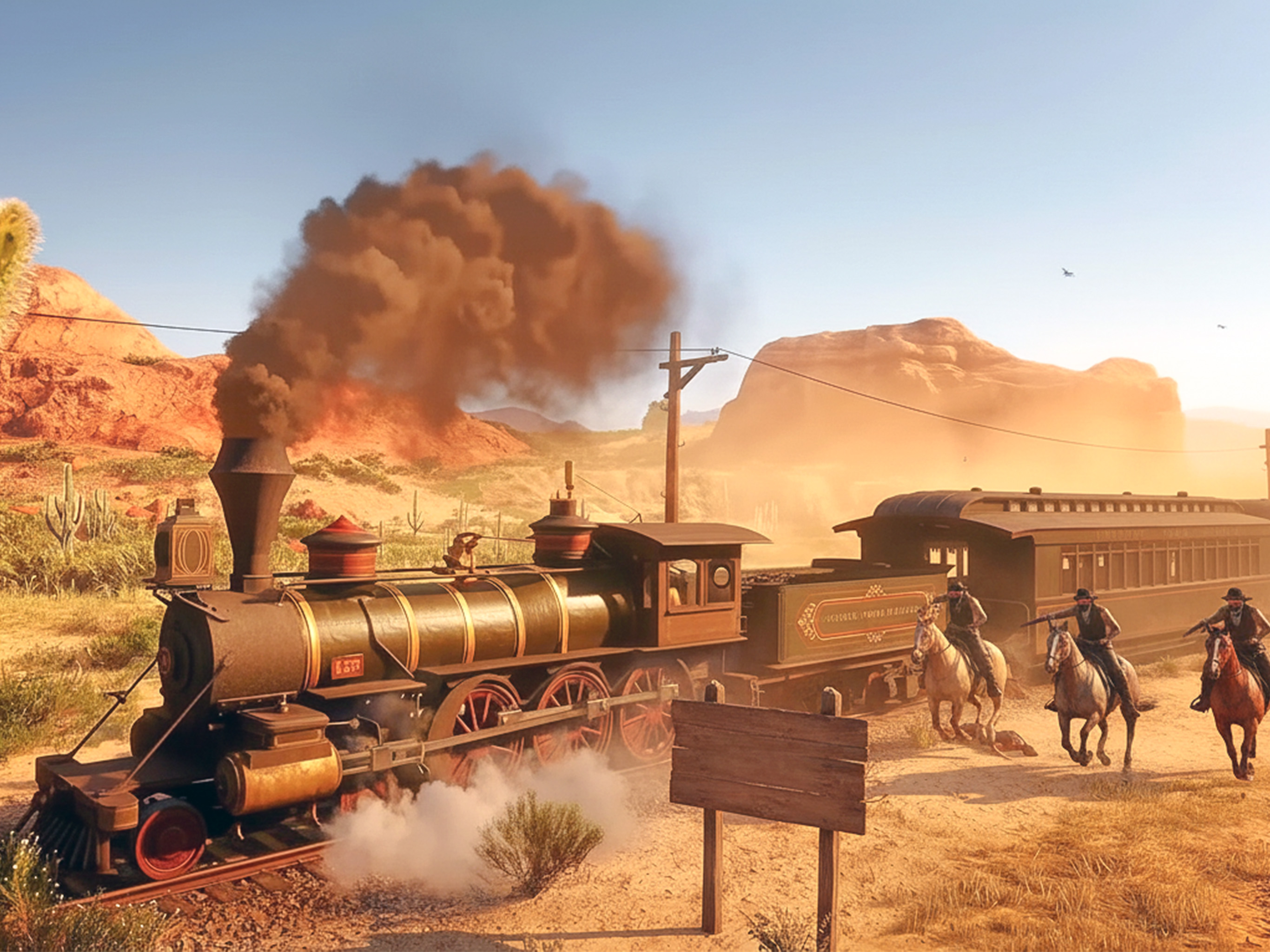 Cowboy Fighting Horse Sim Game