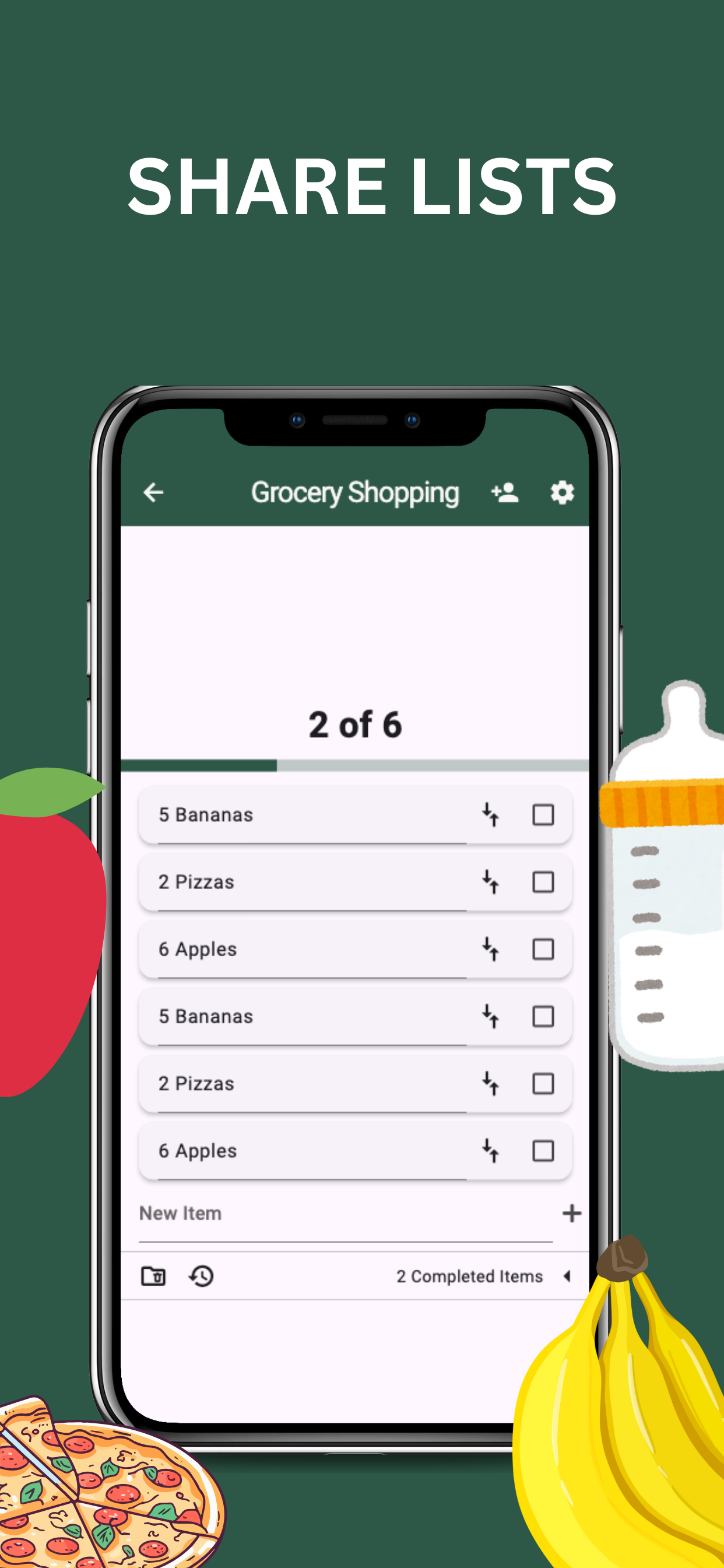 Listofy: Lists & Expenses screenshot 3