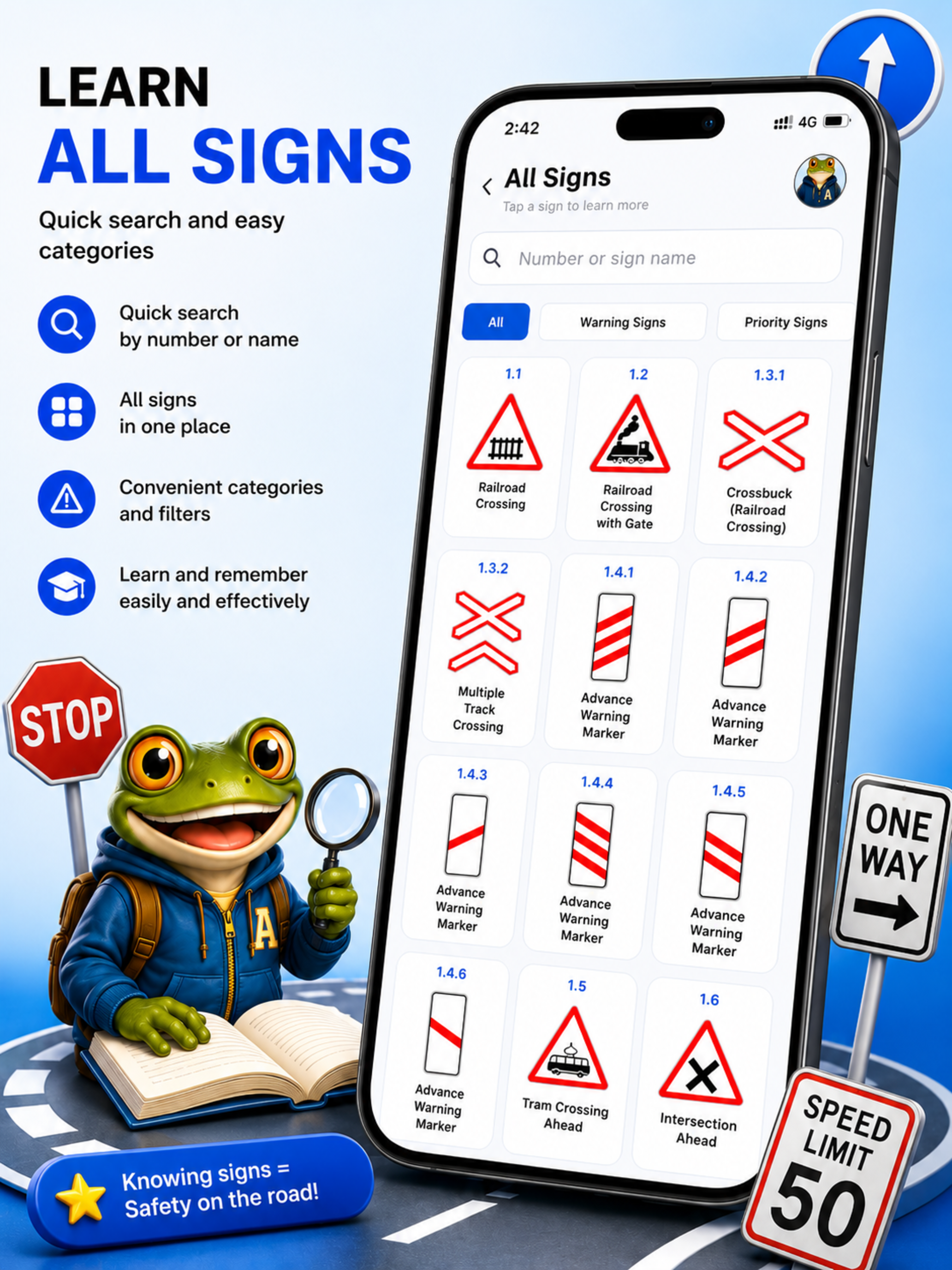 Poland Road Signs screenshot 13