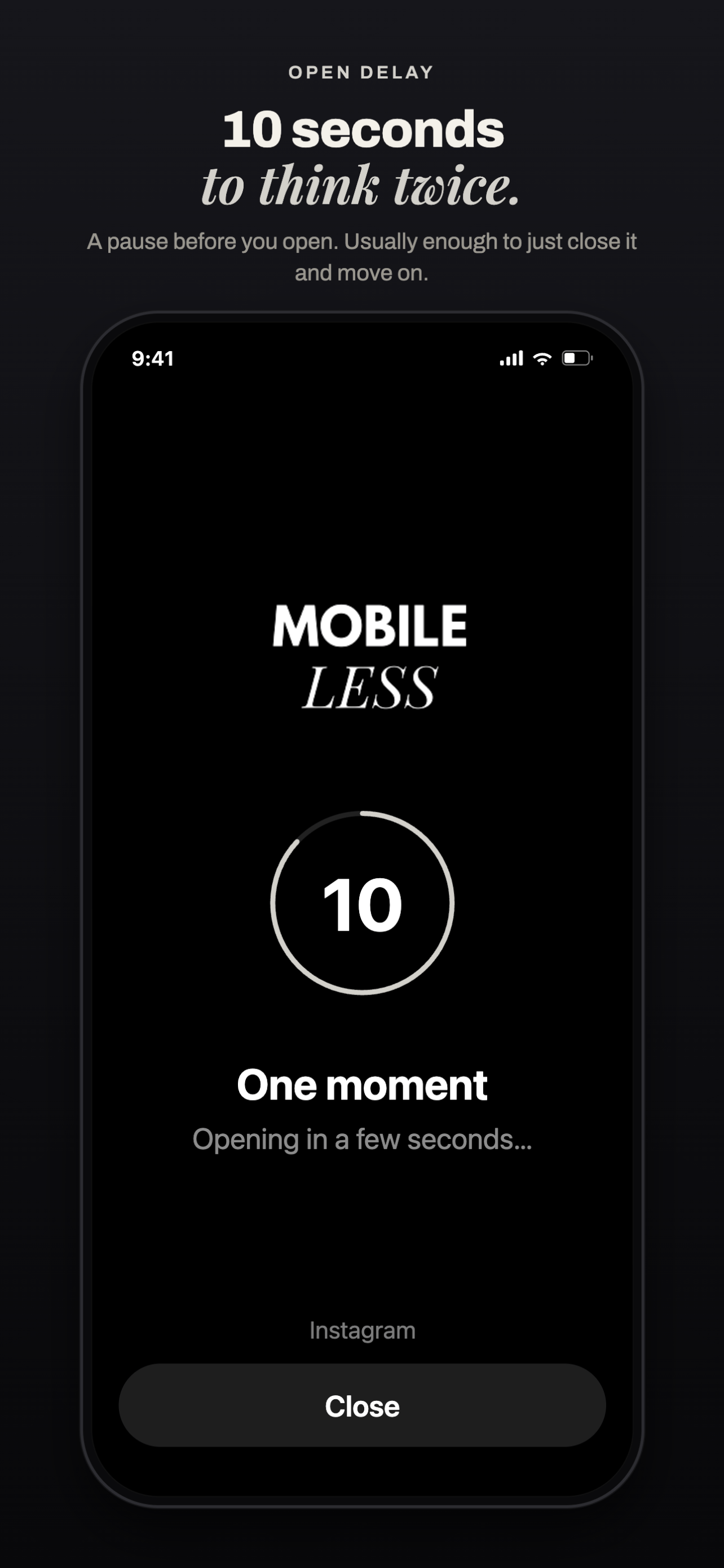 Mobile Less screenshot 4