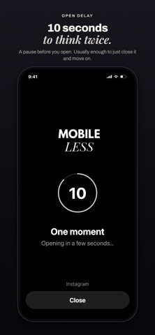 Mobile Less screenshot