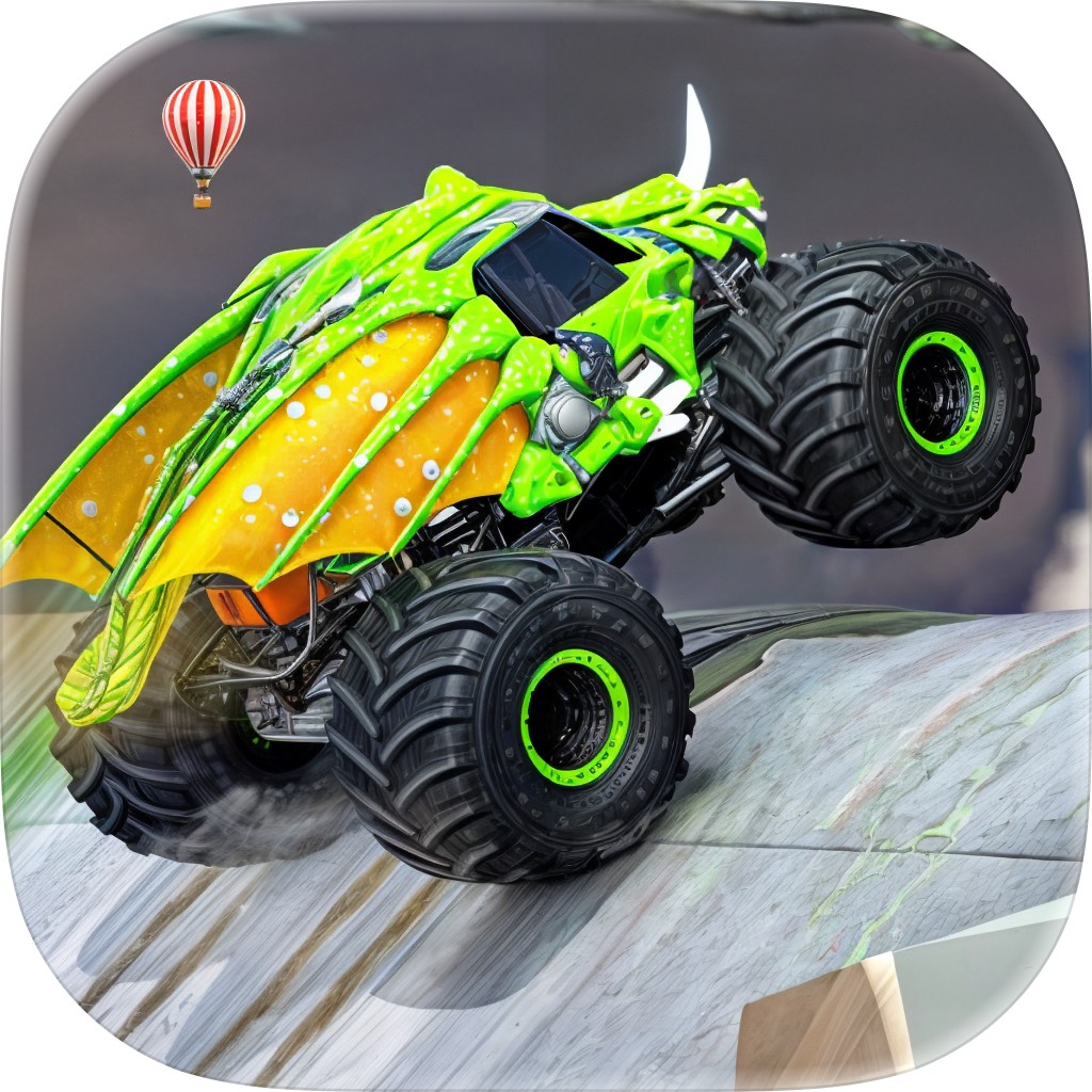 Apple App Store cover for Stunt Extreme: Monster Truck