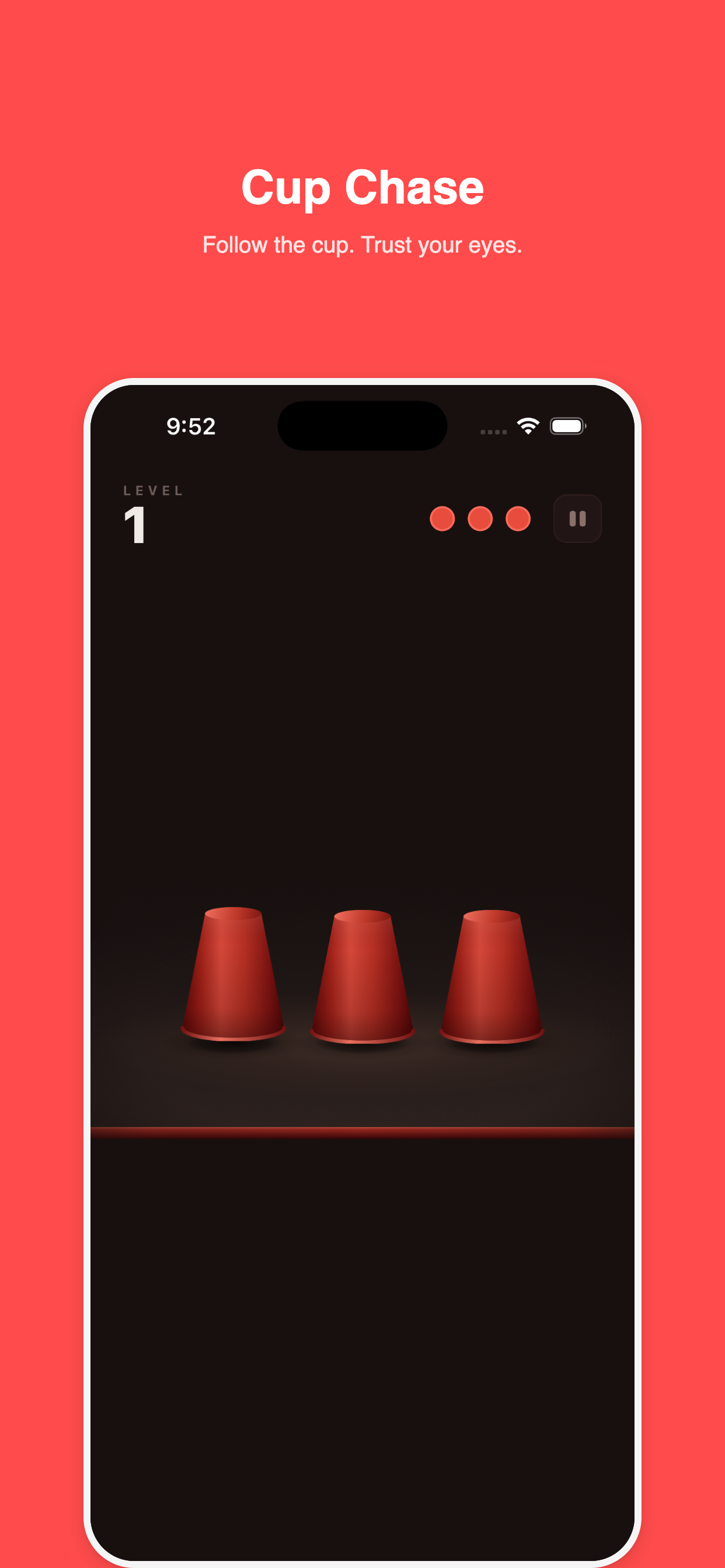 Cup Chase: Shell Game screenshot 2