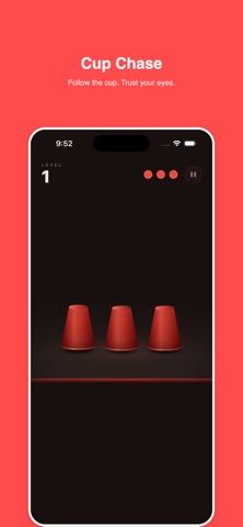 Cup Chase: Shell Game Screenshot 2 of 4