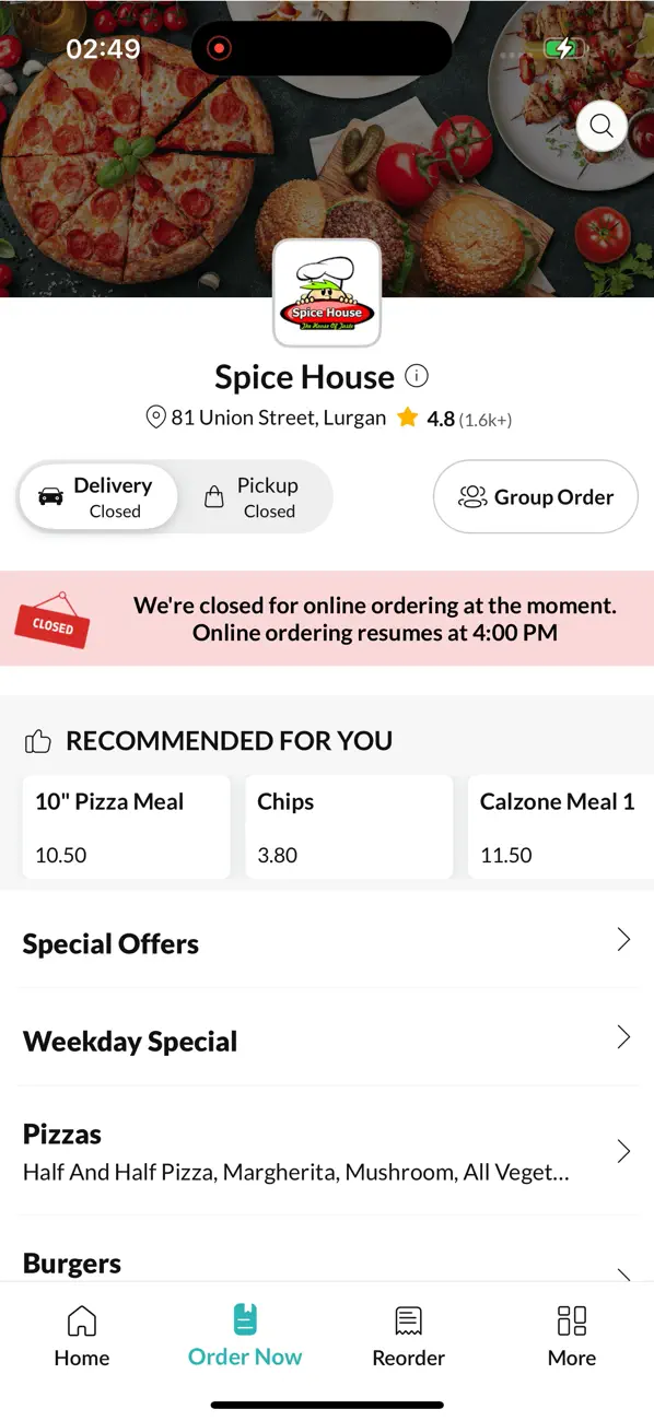 Screenshot #2 pour Spice House Lurgan,