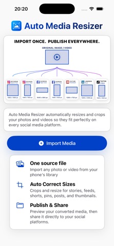 Auto Media Resizer Screenshot 1 of 5