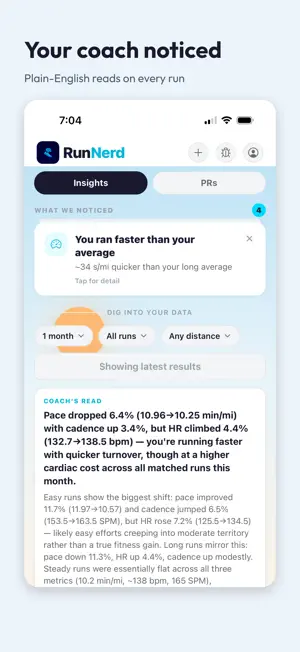 RunNerd: Running Coach screenshot 4