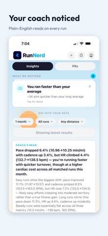 RunNerd: Running Coach Screenshot 4 of 6