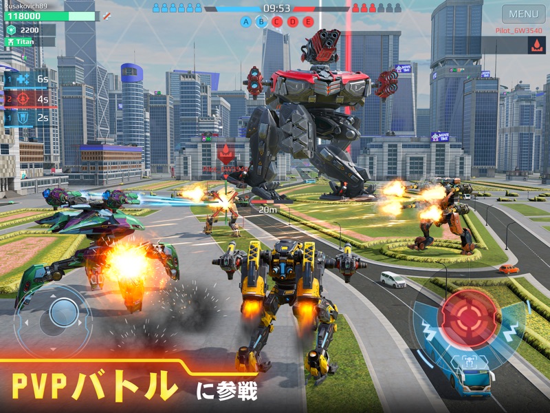 War Robots PvP マルチプレイ screenshot 10