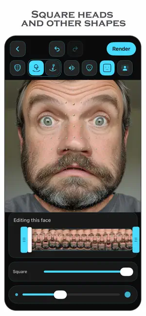 Face Editor 3D: Video & Photo screenshot 2