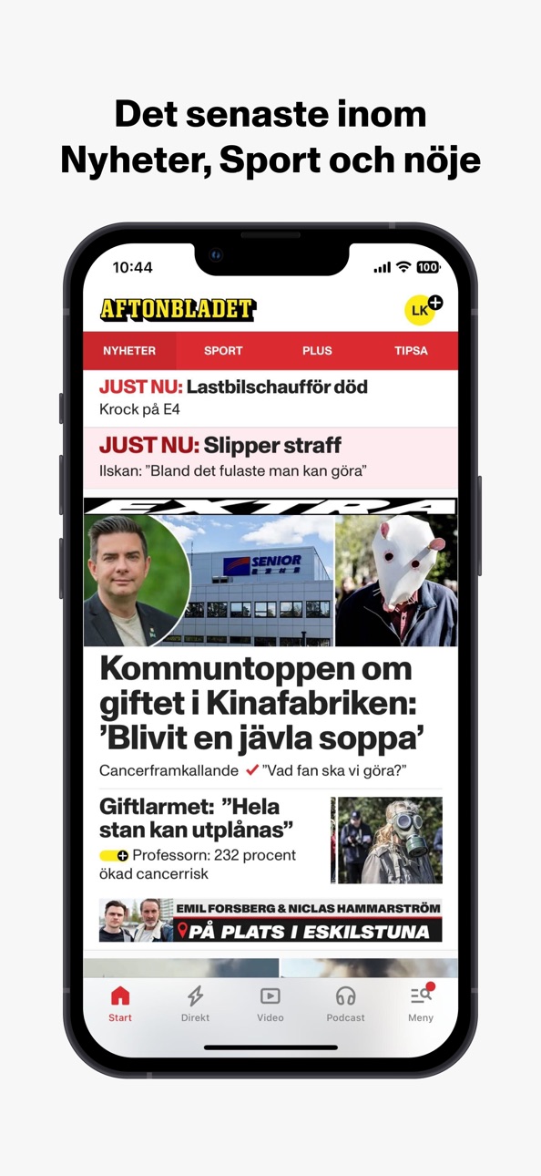 iPhone screenshot