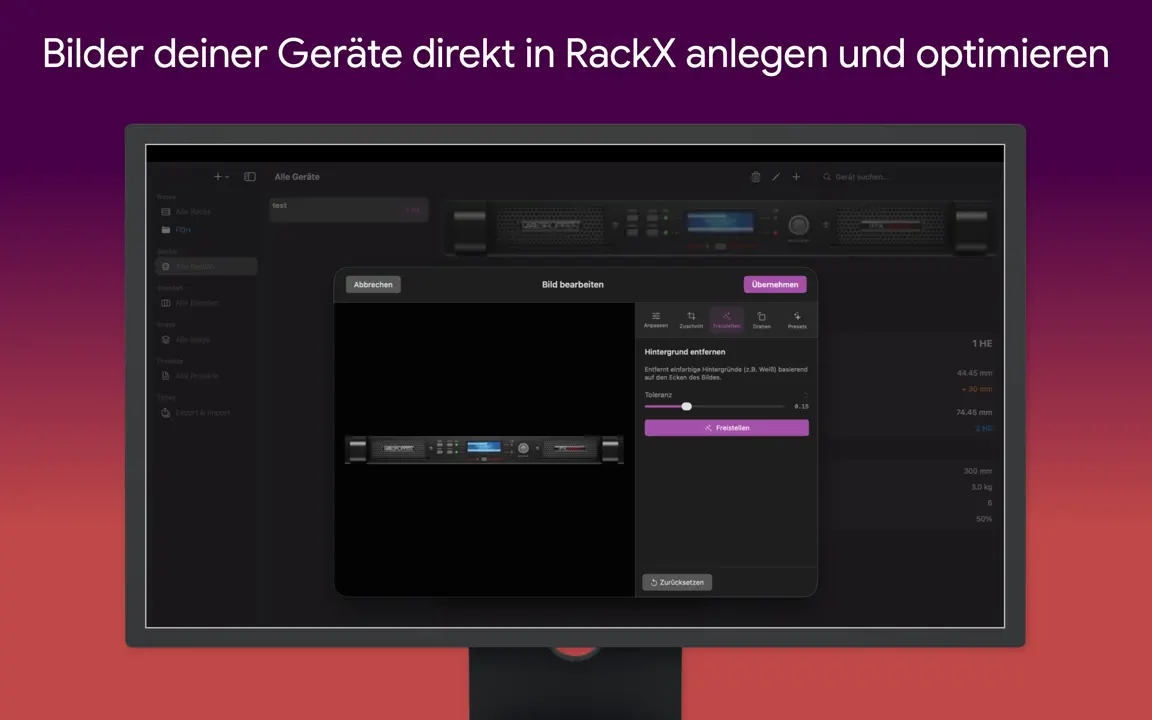 RackX iPhone-skjermbilde 4